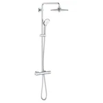 New Grohe 26128002 Euphoria Thermostatic Shower System With Head, Hand. Fixed Price $600.49.