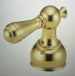 Delta Two Traditional / Classic Metal Lever Handles - H215PB Brass. Fixed Price $89.99.