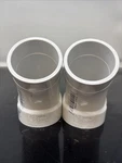 Nibco 4806-2 Series Pvc Dwv Pipe Fitting, 45 Degree Elbow, Spigot X Hub Lot Of. Fixed Price $14.45.