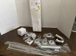 Westbrass D1838L-26 Pedestal Kit Cross Handle Traditional For Parts Polished Chr. Fixed Price $58.00.