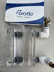 AQF-600-220 Flow Meters (one New & Used As Pictured) Panel Mount 1.0" Mpt. Fixed Price $150.00.