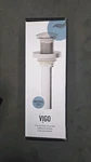 Vigo Pop-up Drain For Bathroom Sink With Overflow Brushed Nickel, VG16002BN. Fixed Price $15.95.