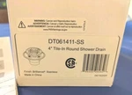 Delta DT061411-SS 4" Tile-in Round Shower Drain Brilliance Stainless Finish. Fixed Price $18.00.