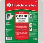 Fluidmaster 8"X8" Click Fit Access Panel For Plumbing, Wiring, And Cables - Whit. Fixed Price $8.99.