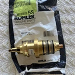 Kohler 1021119 Thermostatic Valve Cartridge Replacement Part 1/2" .5 Inch Brass. Fixed Price $165.00.