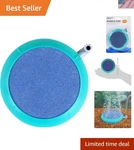Efficient 4-INCH Bubble Disk Aerator For Fish Tanks Optimal Water Circulation. Fixed Price $21.59.