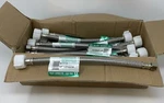 25-PACK Fluidmaster B1T12 Braided Stainless Steel No Burst Toilet Connector. Fixed Price $169.99.