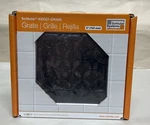 Schluter Systems Kerdi-drain 4" Square Grate Matte Black Floral KDIF4GRKMGSD5. Fixed Price $65.00.