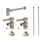 Kingston Brass CC5330DLLKB30 Modern Plumbing Sink Trim Kit - Nickel. Fixed Price $334.52.