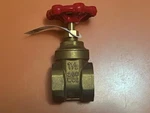 Mueller Proline Gate Valve 100-407NL- 200 Psi Low Lead Threaded Brass 1.5 Inch. Fixed Price $25.00.