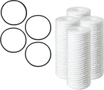 4-PACK 10" Sediment Water Filter Cartridges & O-rings For Pelican PC40. Fixed Price $127.99.