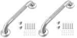 Stainless Steel Grab Bar, 2 Pack, Bathroom Stair Handles, By Healthline Trading. Fixed Price $30.30.