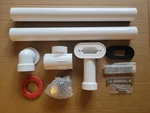 Jacuzzi MF35827 Linear 1-1/2" Tub Drain Kit With Overflow, Chrome. Fixed Price $55.00.