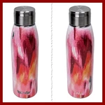 Tervis X Etta Vee 17OZ Stainless Steel Bottle Pink Abstract Watercolor. Fixed Price $17.29.