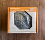 Schluter Systems Kerdi-drain 4" Square Grate Matte Black Floral KDIF4GRKMGSD5. Fixed Price $53.00.