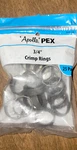 Apollo Crimp Ring Pex 3/4" APXCR3425PK (19 Remaining Of Package). Fixed Price $7.00.