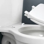 Church Wood White Elongated Toilet Seat - Upc 073088139900 Model #1744EC 000. Fixed Price $37.85.