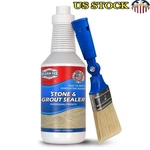 Grout Sealer Brush Set Heavy Duty Tile Shower Protection Marble Ceramic Durable. Fixed Price $60.72.