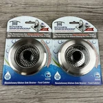 Lot Of 2 Kitchen Sinkshroom Revolutionary Strainer W/ Anti-clog Tech Tubshroom!. Fixed Price $18.49.