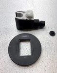 Hansgrohe 26888671 Fixfit Round Wall Elbow - Black *used*. Fixed Price $29.99.