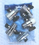 Plumb Pak PP22508 Plastic Shower Adapter W/ Flow Control & Shutoff Lot. Fixed Price $25.00.