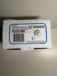 Moen Brantford Bathroom Toilet Tank Lever Rubbed Bronze YB2201ORB Nib. Fixed Price $21.25.