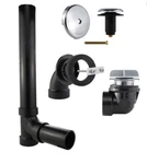 Rapid-fit Abs Bath Waste Assembly Full Finish TS-12 Trim And Pipe Kit RF-0364-T. Fixed Price $32.25.