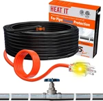 Water Pipe Heat Tape - Prevent Freezing & Easy Installation For Metal Plastic. Fixed Price $27.99.
