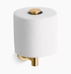 Kohler K-14444-2MB Purist Vertical Toilet Paper Holder, Brushed Moderne Brass. Fixed Price $159.99.