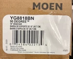 Moen 90 Degree YG8818BN 18-IN Designer Grab Bar Brushed Nickel. Fixed Price $69.99.