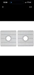 Vigo 15 In. X Silicone Bottom Grid For Double Bowl Kitchen Sink Gray 2. Fixed Price $45.00.