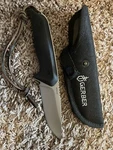Gerber 8970513D Moment 8-1/2" Fixed-blade Knife With Sheath New Box. Fixed Price $99.00.