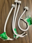 Lot Of Faucet Supply Line Homewerks 3/8 Comp Inch Pvc 1/2 Fip 751641 (4X). Fixed Price $21.39.