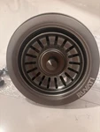 New Ruvati Basket Strainer RVA1022BL/GG Gunite Gray With Extra Mounting Kit. Fixed Price $15.00.