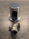Grohe 28627000 Wall Supply Elbow 1/2" Threaded - Starlight Chrome *fast Ship*. Fixed Price $25.00.