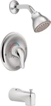 Moen TL183EP Chateau 1-HANDLE Wall Mount Tub & Shower Faucet Trim Kit Chrome. Fixed Price $39.99.