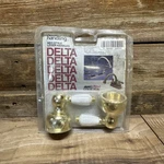 Genuine Delta RP14788 Brass Style Lever Handles Polished Nos!. Fixed Price $24.95.