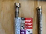 Watts 3/8" 20" Stainless Steel Braided Faucet Connector - 75746 Lead Free New. Fixed Price $7.99.