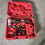 Milwaukee 2432-22 12V M12 Propex Cordless With Heads Expansion Tool Kit Used. Fixed Price $355.00.