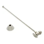 Monogram Brass MB138952 Brushed Nickel Decorative Toilet Supply Kit. Fixed Price $70.99.