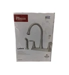 Pfister Ladera 2-HANDLE Standard Kitchen Faucet W/side Sprayer Stainless Steel. Fixed Price $47.36.