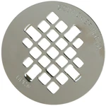 Sioux Chief 827-2SPK1 Chrome Stainless Steel Shower Drain Strainer 4-1/4 In.. Fixed Price $9.17.
