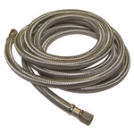 Plumb Pak PP25529 Ice Maker Supply Line, 1/4 In, Compression, 120 Stainless. Fixed Price $43.00.