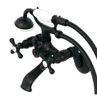 Kingston Brass KS266ORB Clawfoot Wall Mounted Tub Faucet Oil-rubbed Bronze. Fixed Price $394.99.
