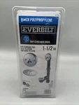 Overflow Drain Trip Lever 1-1/2" Black Poly Pipe Chrome Everbilt 213152 New. Fixed Price $19.95.