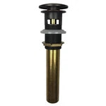 Sinksense 1.5" Pop-up Drain, Aged Copper, With Overflow. Fixed Price $51.81.