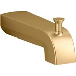 Kohler Pitch Wall-mount Diverter Bath Spout In Vibrant Brushed Moderne Brass. Fixed Price $40.39.