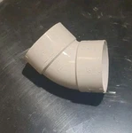 Pvc Plumbing Waste/drain/vent 45 Degree Elbow, 3-INCH. Fixed Price $9.99.