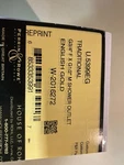 Perrin And Rowe U.5399EG 3/4" Female X 1/2" Adaptor - English Gold. Fixed Price $114.99.
