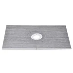 Shower Pan Kit 60X38" Tile Ready Base Pre-sloped Waterproof Center Drain For Diy. Fixed Price $102.64.